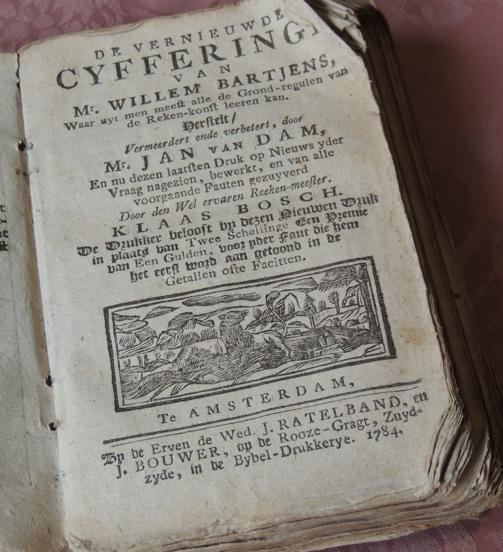 boek bartjens 1784