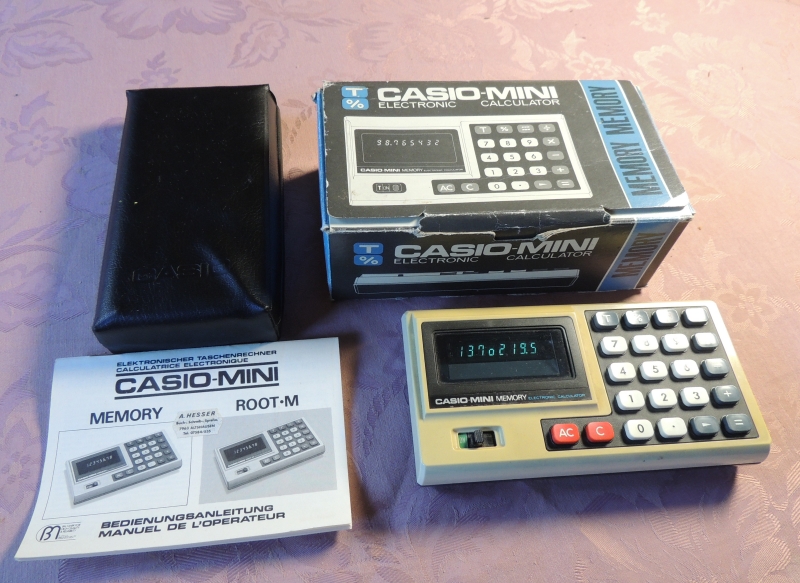 casio mini memory