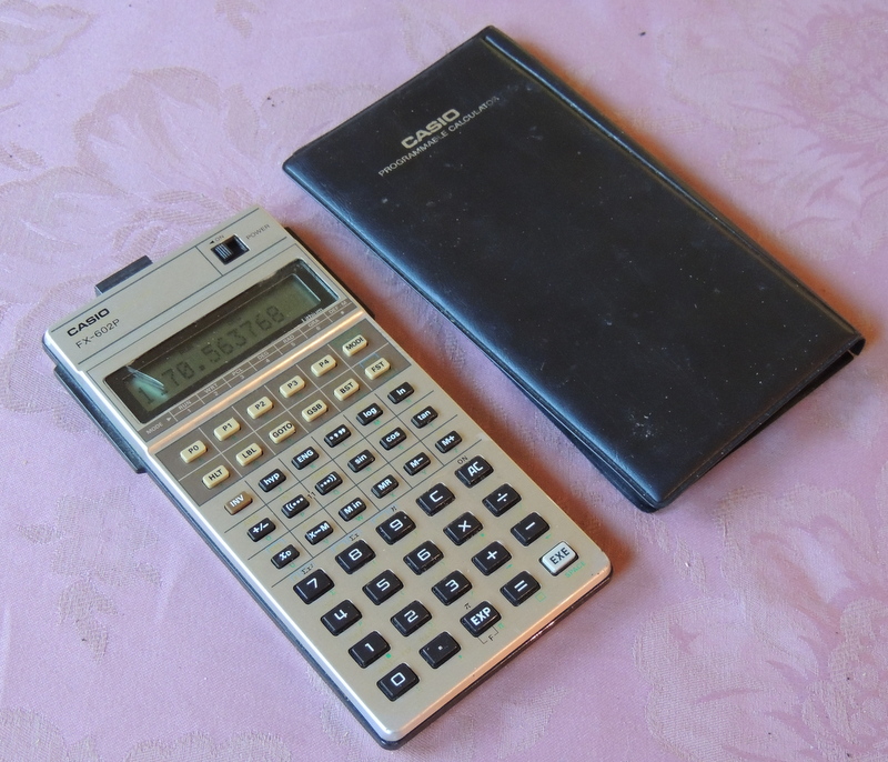 calculatormuseum casio FX 602P