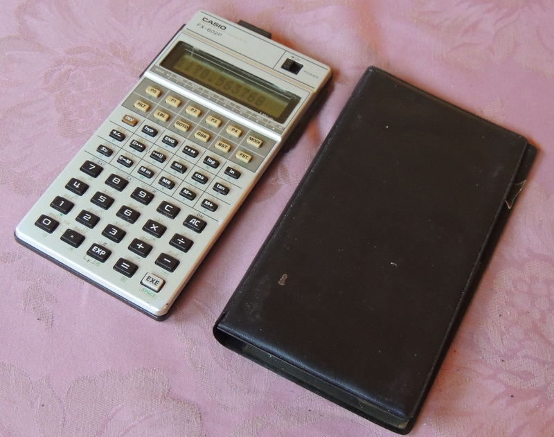 calculatormuseum casio FX 602P
