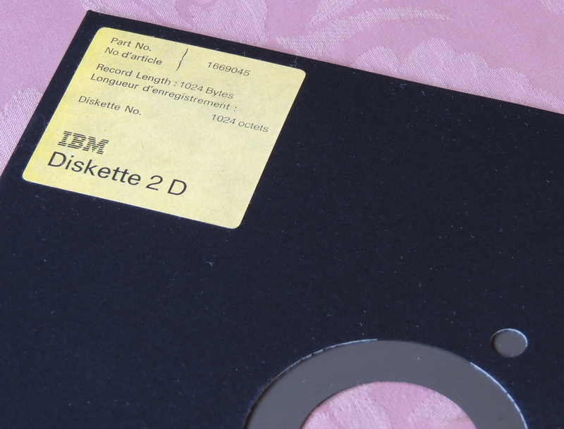 ibm 8 inch diskette