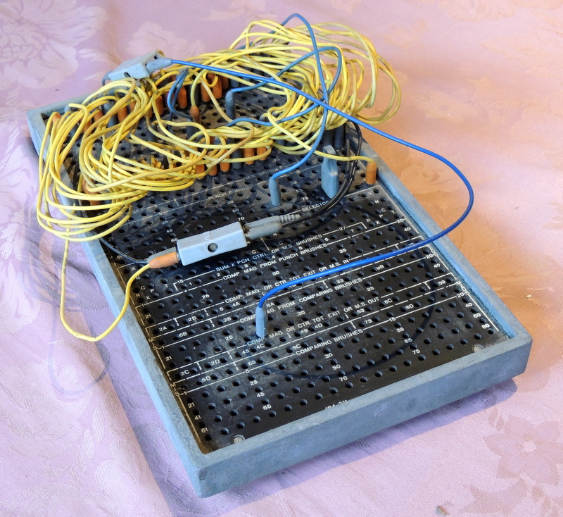 IBM 604 plugboard