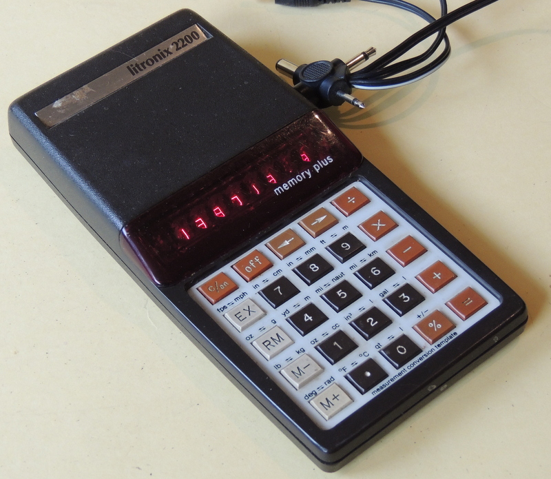 calculatormuseum litronix 2200