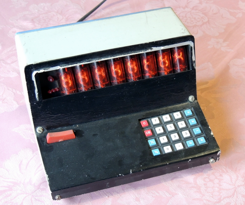 nixie calculator self-made