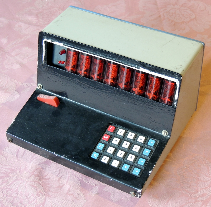nixie calculator self-made