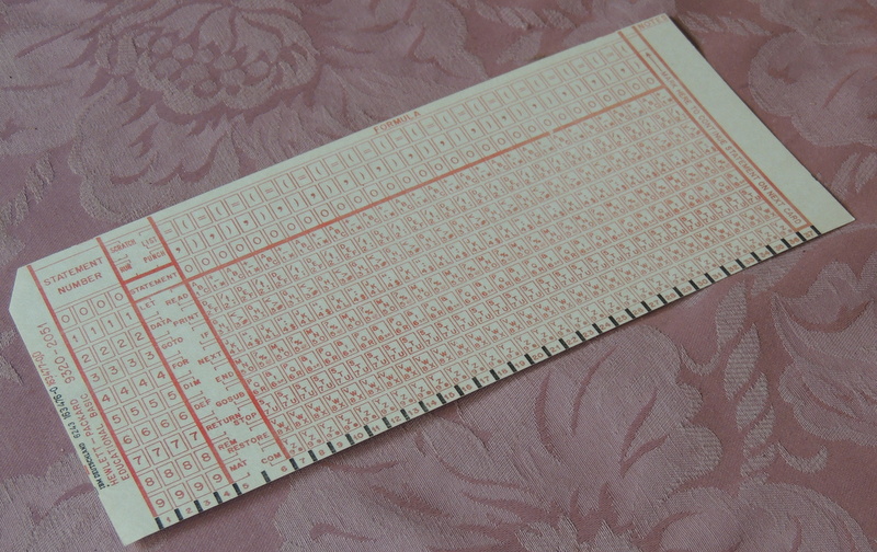 hp punch card