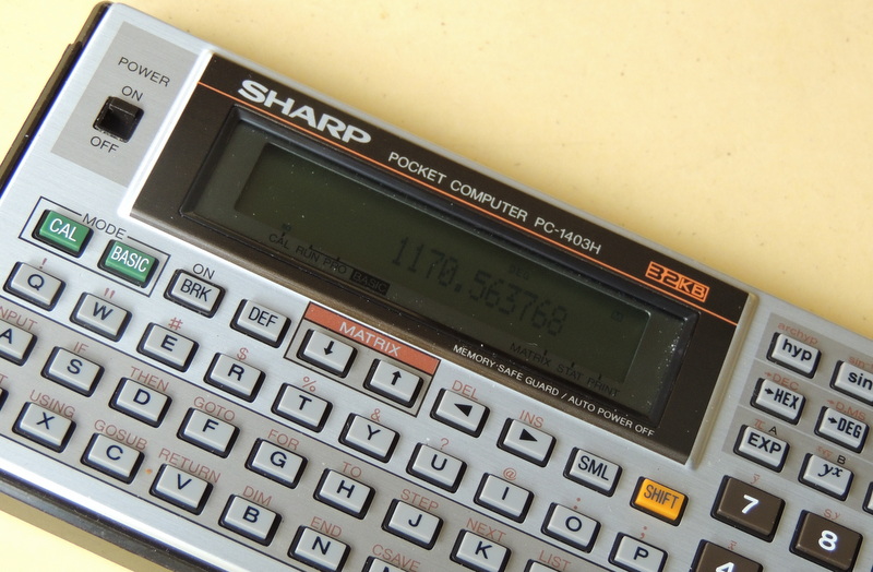sharp PC-1403H