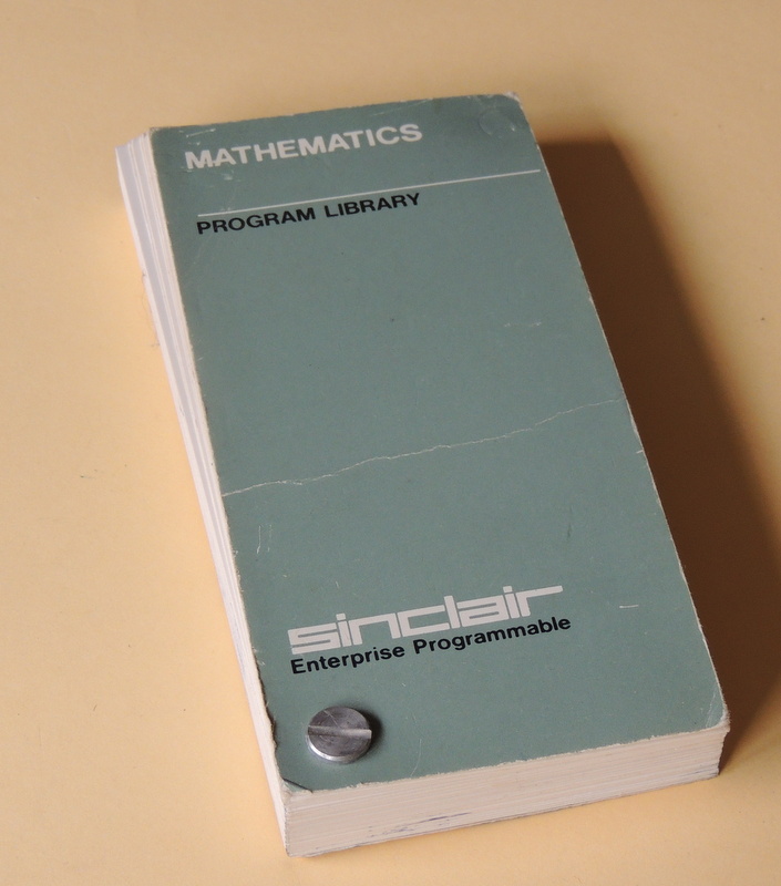 sinclair mathematis program library